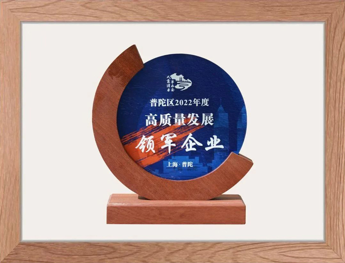  上嘉物流普陀區2022年(nián)度高質量發(fā／fà)展領軍企業