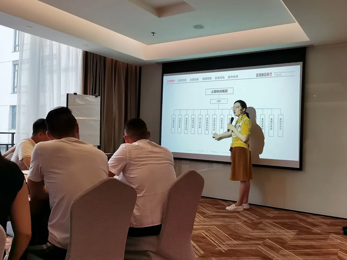 培訓發(fā／fà)展組徐雯靜老師企業文化培訓