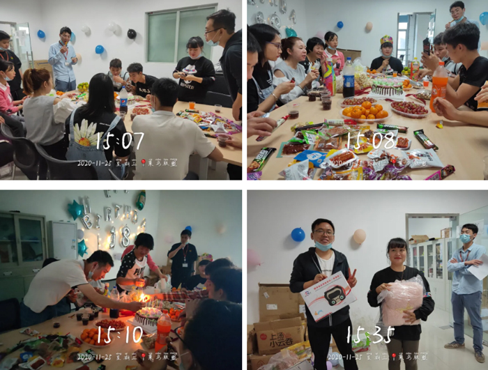 上嘉物流員工生(shēng)日會(huì)&周年(nián)慶